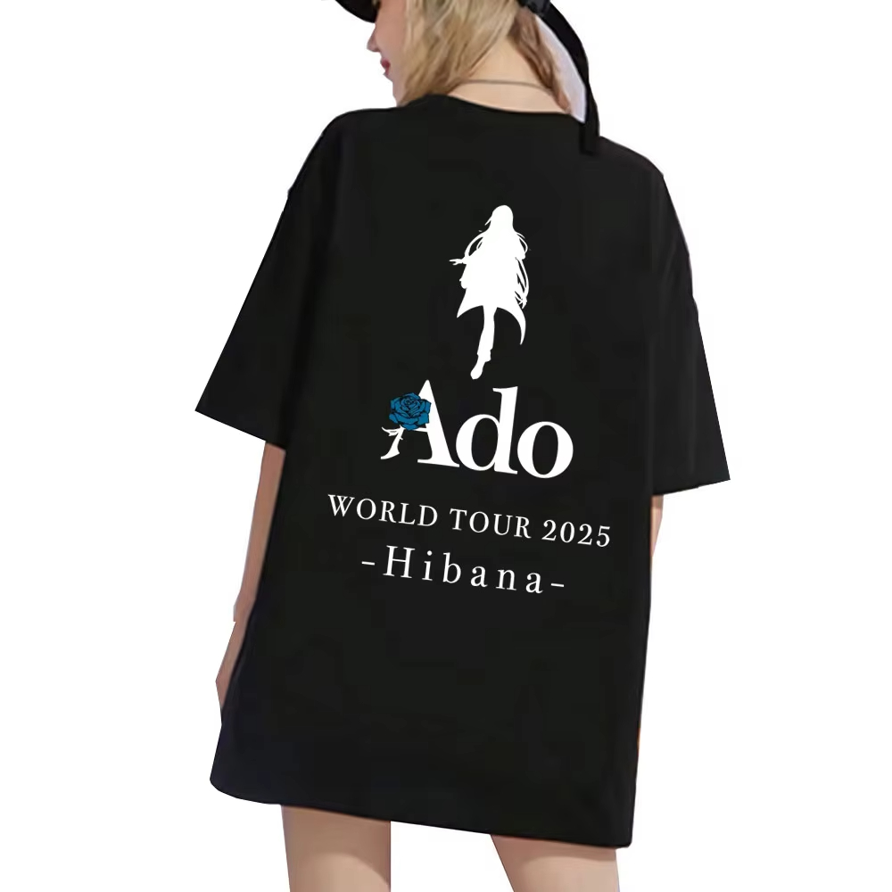 Ado World Tour 2025 Hibana T-s - Vintage Fashion World recension och pris