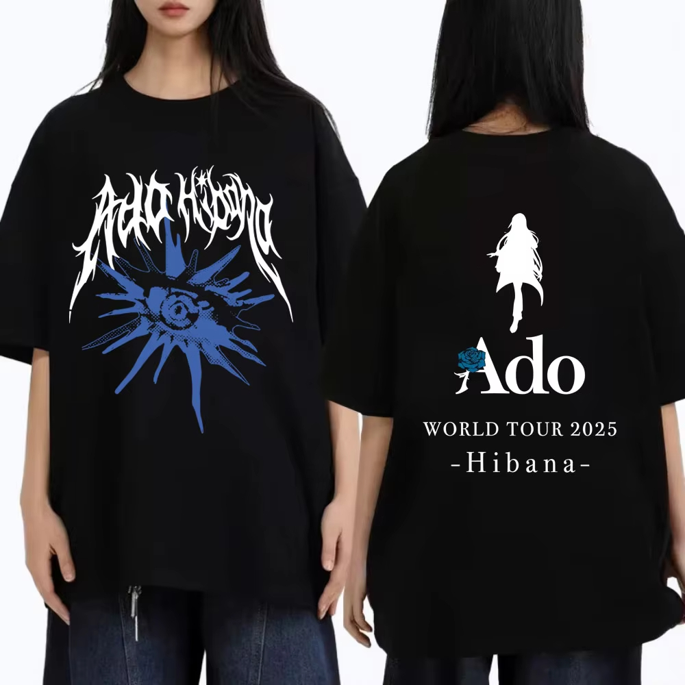 Ado World Tour 2025 Hibana T-s - Vintage Fashion World recension och pris