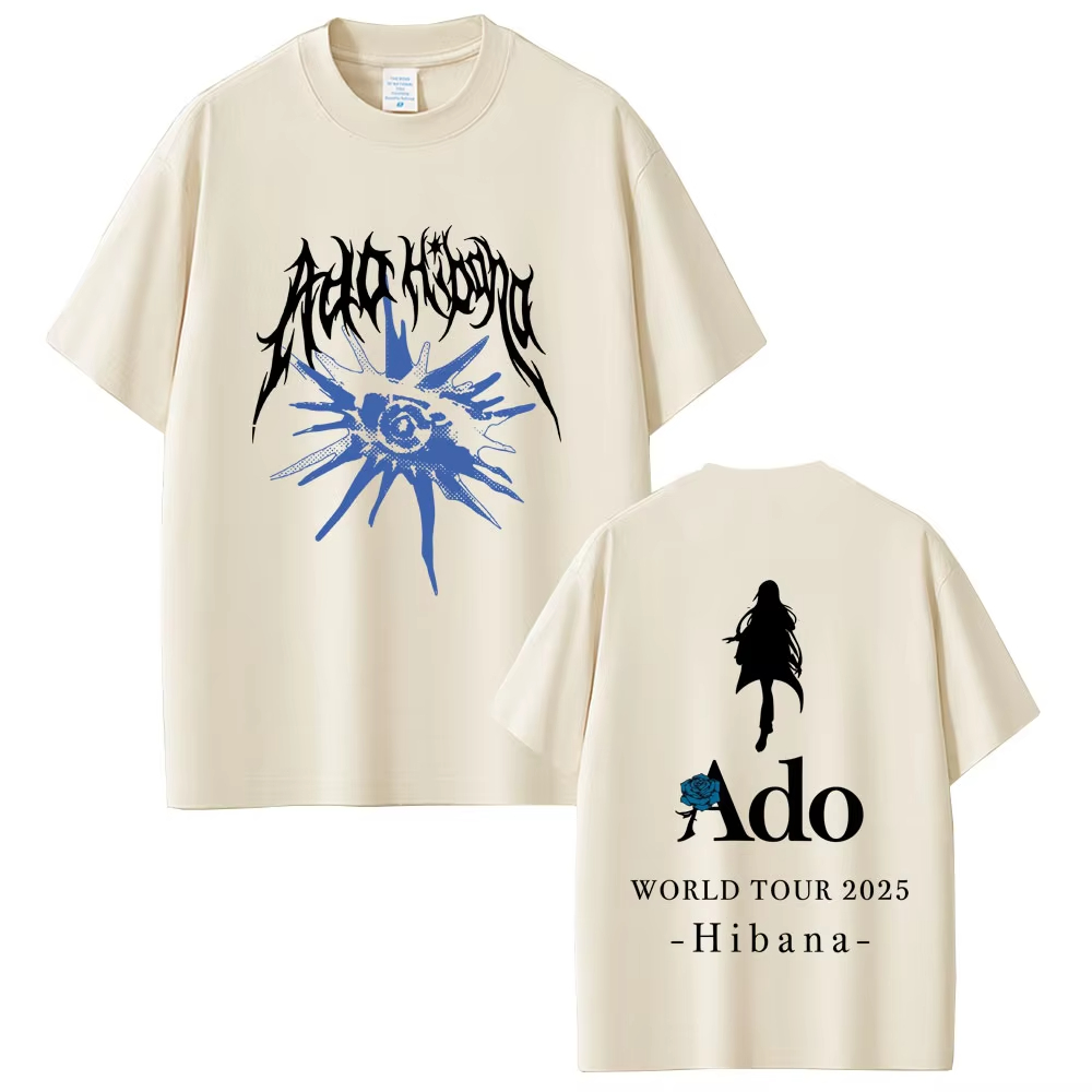 Ado World Tour 2025 Hibana T-s - Vintage Fashion World recension och pris
