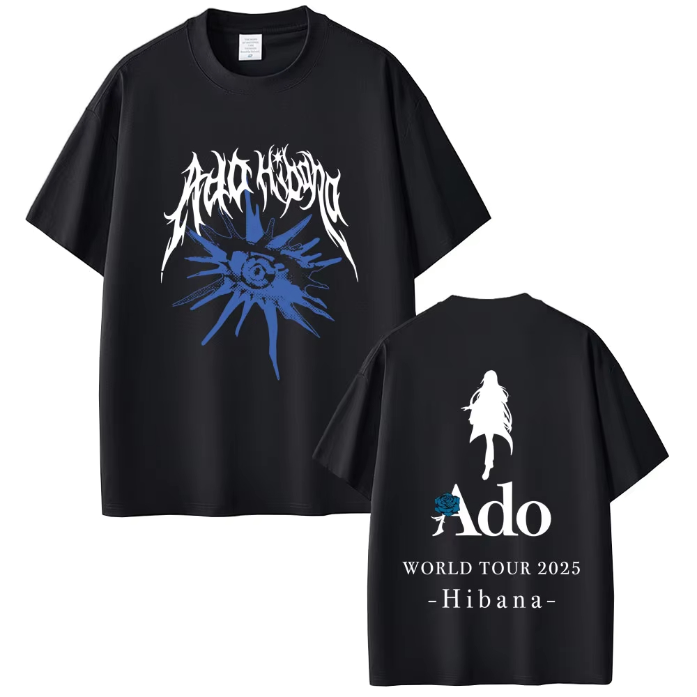 Ado World Tour 2025 Hibana T-s - Vintage Fashion World recension och pris