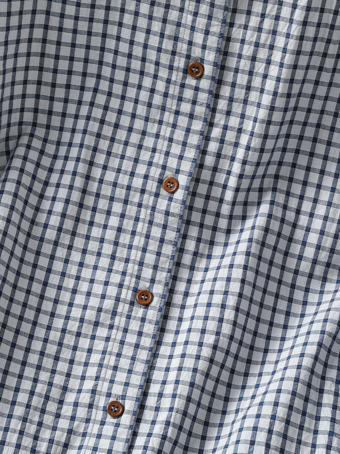 High-End Blue White Plaid Long - Vintage Fashion Years recension och pris