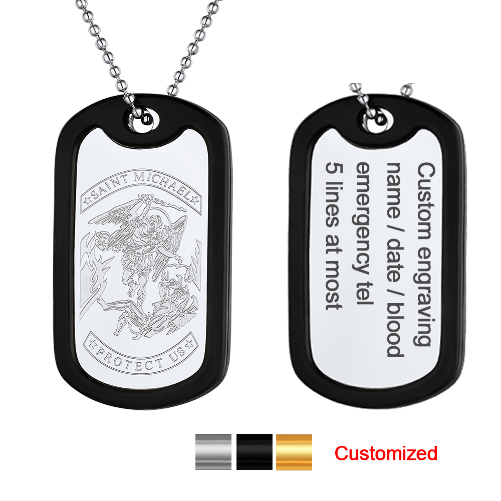 U7 Custom St. Michael Tag Neck - Vintage Fashion Tags recension och pris