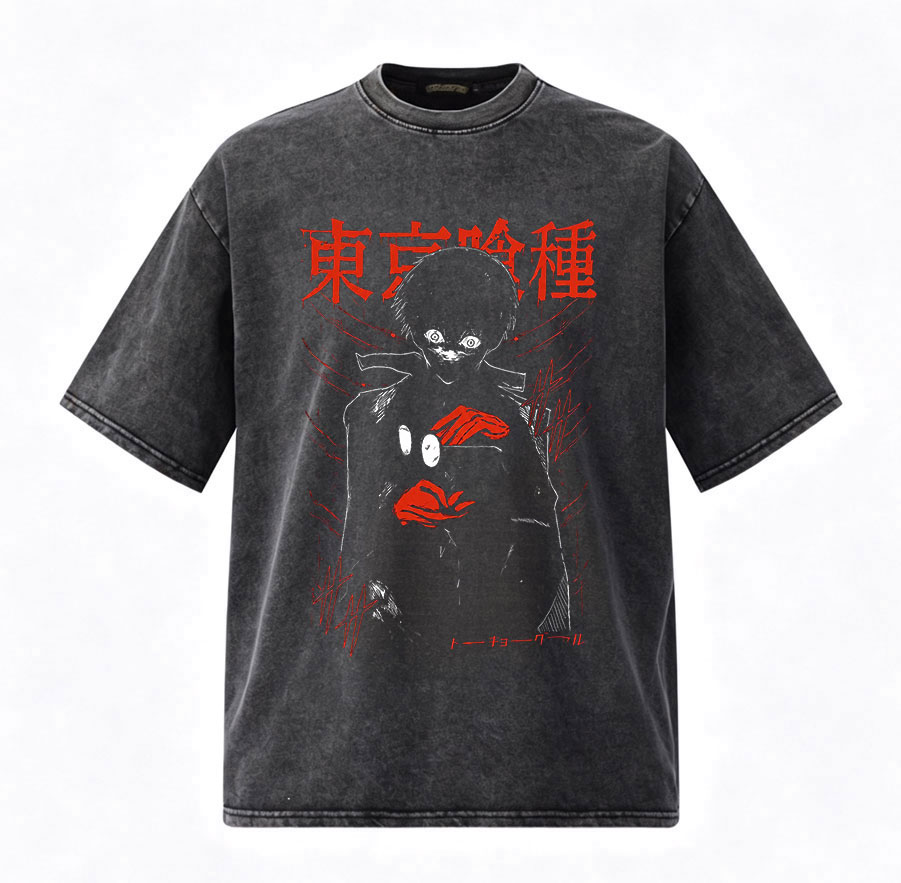 Vintage Washed Anime Tokyo Gho - Vintage Fashion Tokyo recension och pris