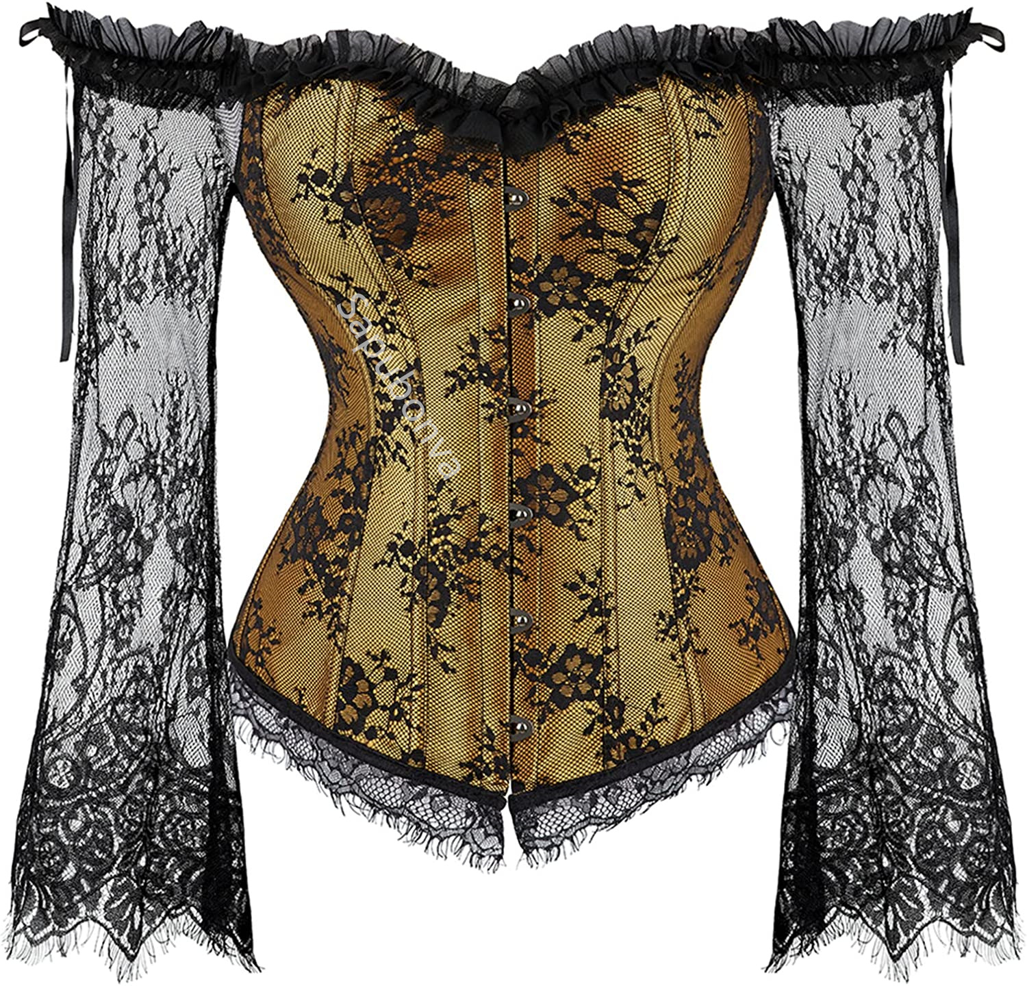 Sapubonva Corset Tops for Wome - Vintage Victorian Fashion recension och pris