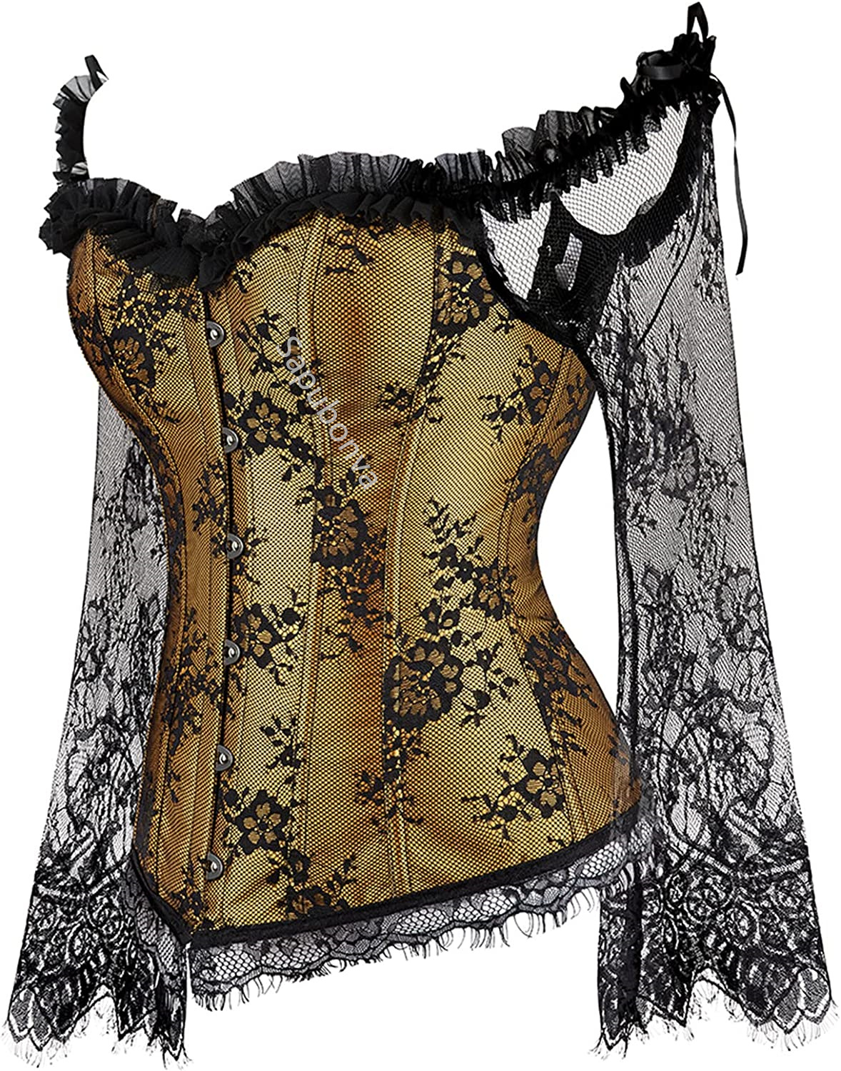 Sapubonva Corset Tops for Wome - Vintage Victorian Fashion recension och pris