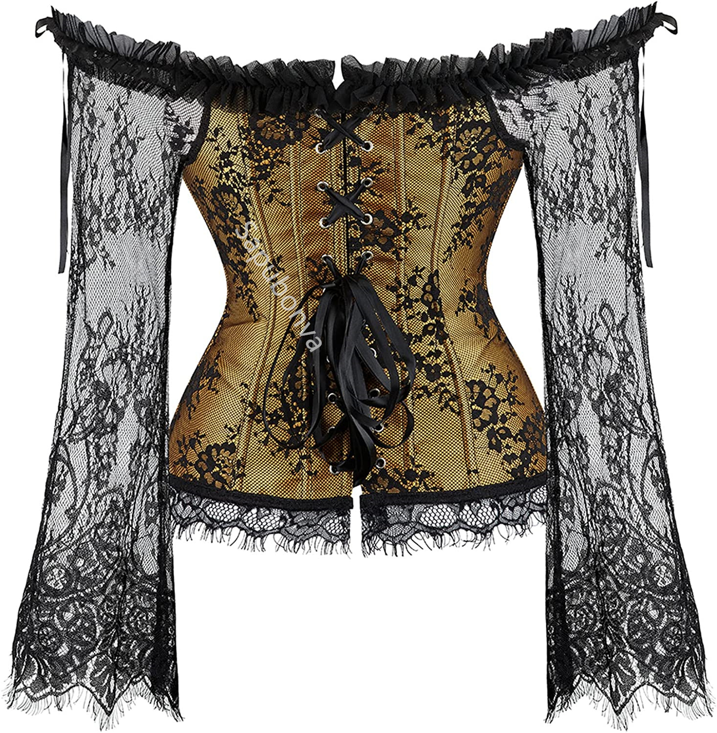 Sapubonva Corset Tops for Wome - Vintage Victorian Fashion recension och pris