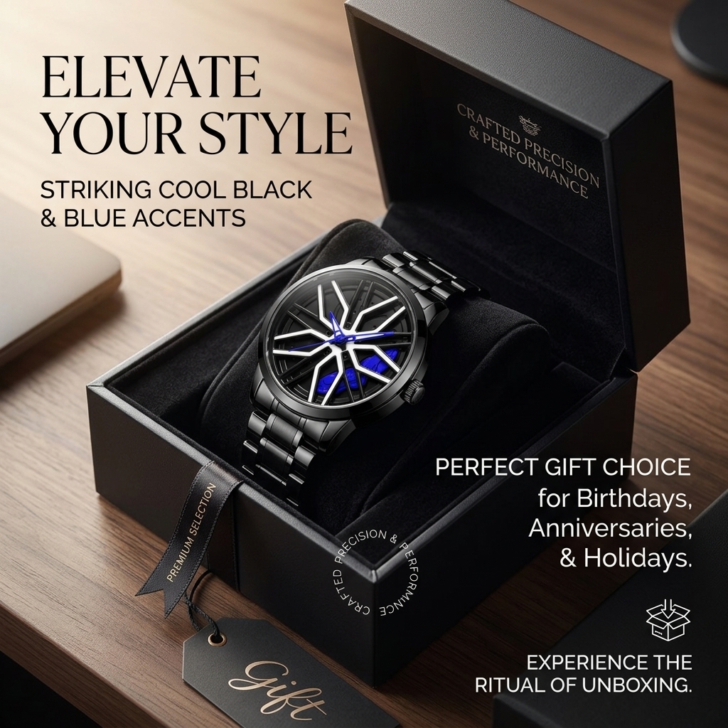 1pc Fashion Sports Watch with  - Vintage Fashion Hub recension och pris