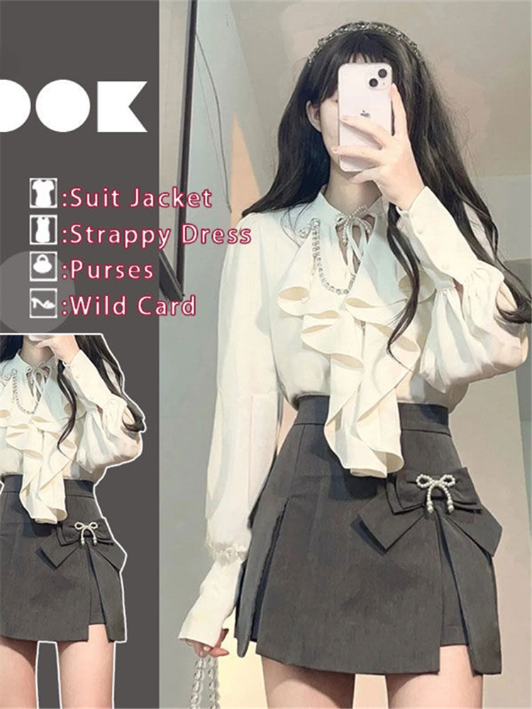 Elegant Vintage Long Sleeve Sh - Vintage Fashion Years recension och pris