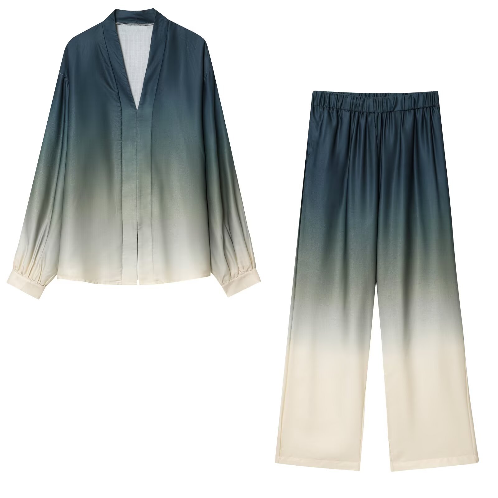 Tie Dye Gradient Print Loose S - Tie Dye Shirt Vintage recension och pris