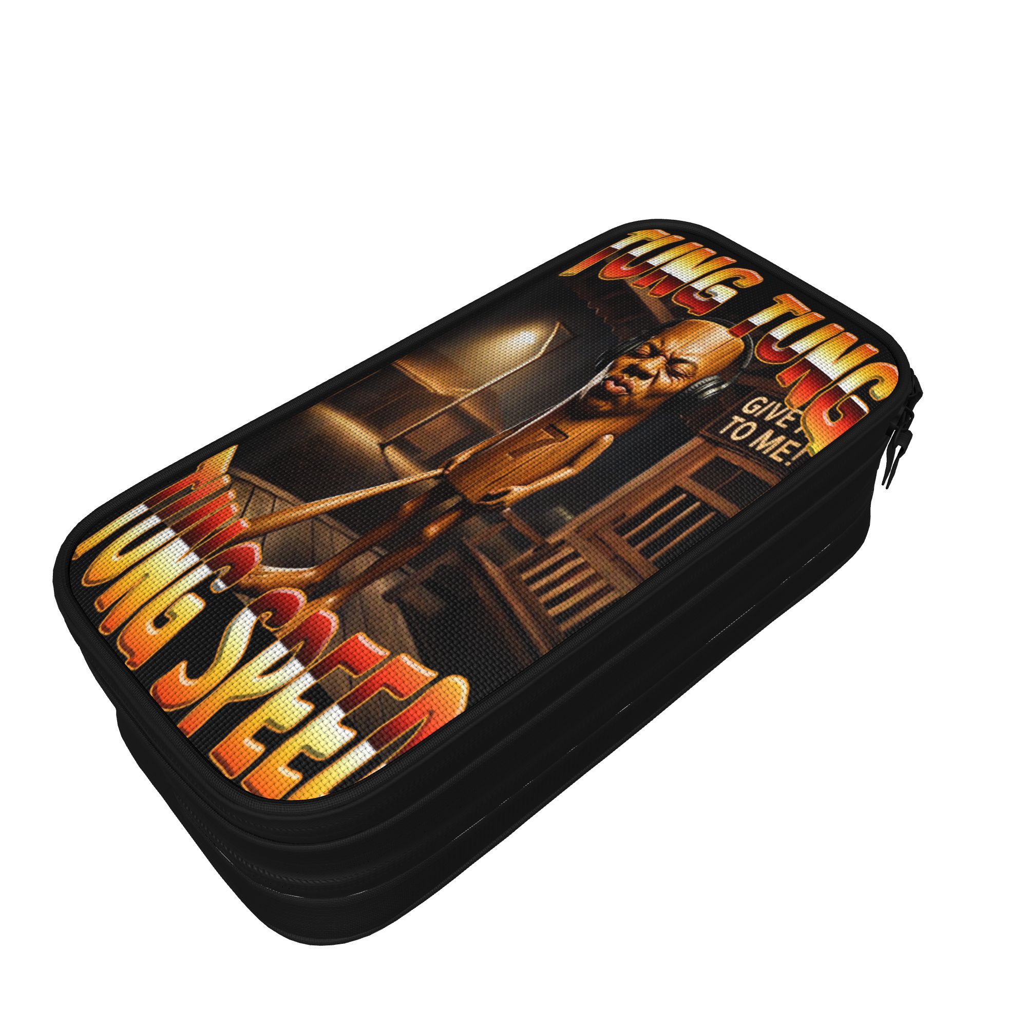 Vintage Pencil Case Tung Tung  - Vintage Fashion Gen Z recension och pris