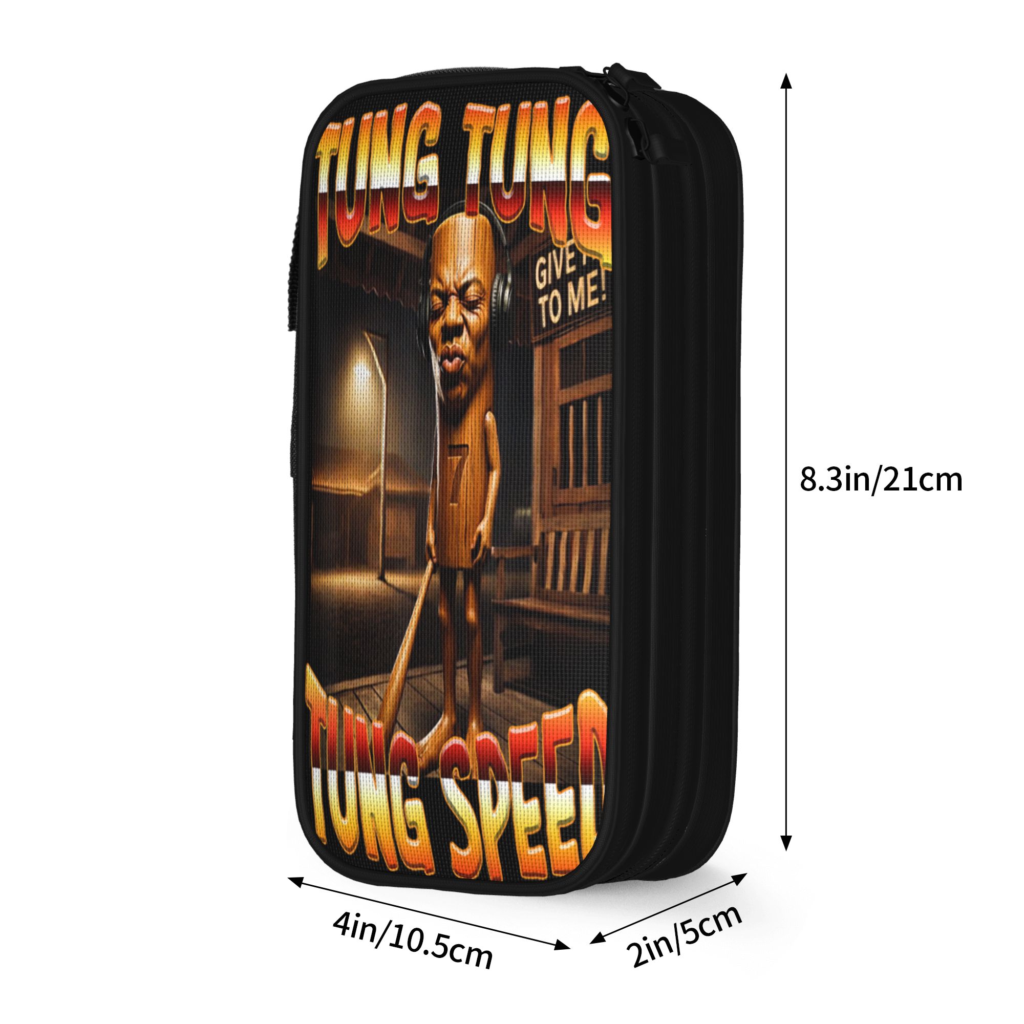Vintage Pencil Case Tung Tung  - Vintage Fashion Gen Z recension och pris