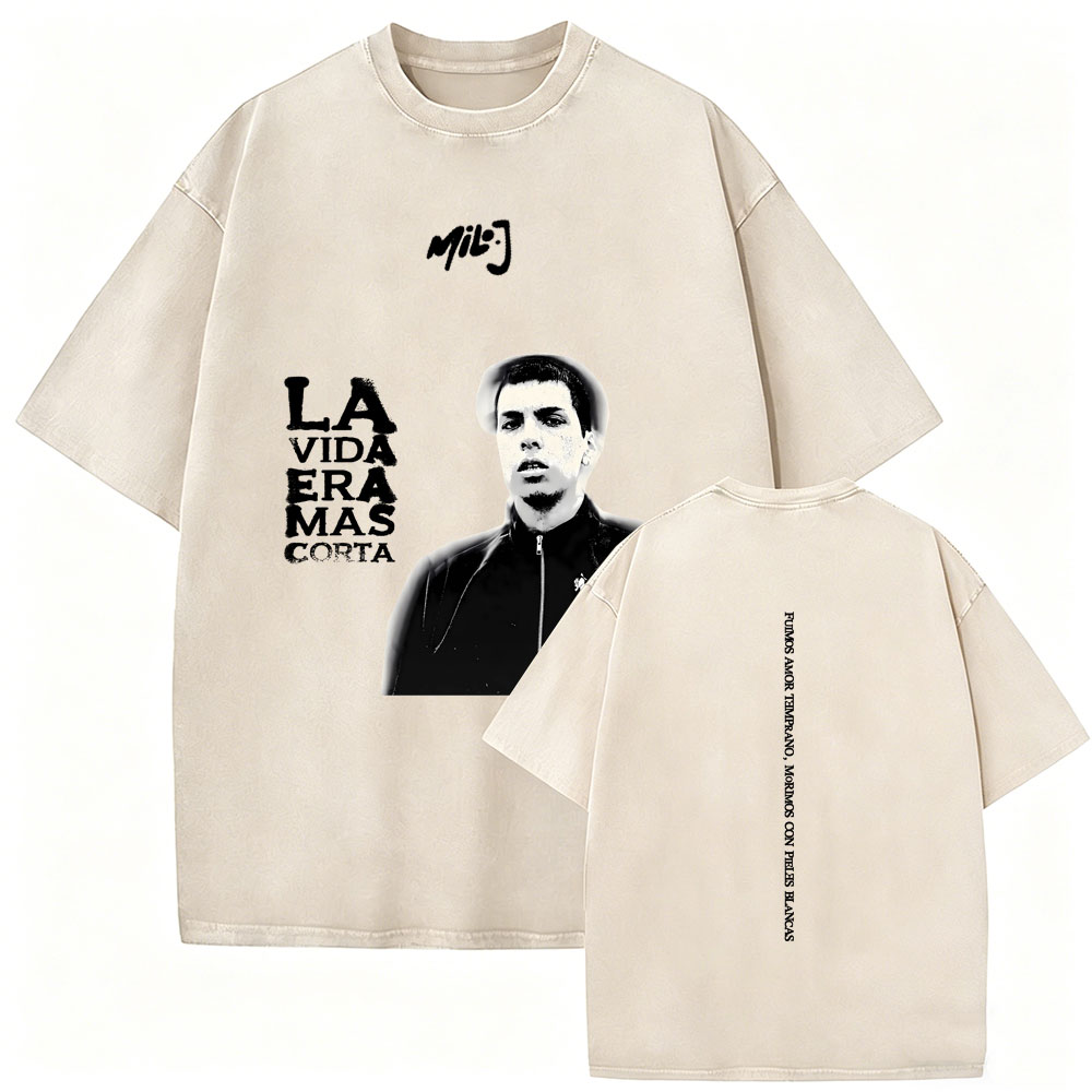 Washed Vintage Rapper Milo J L - Vintage Fashion La recension och pris