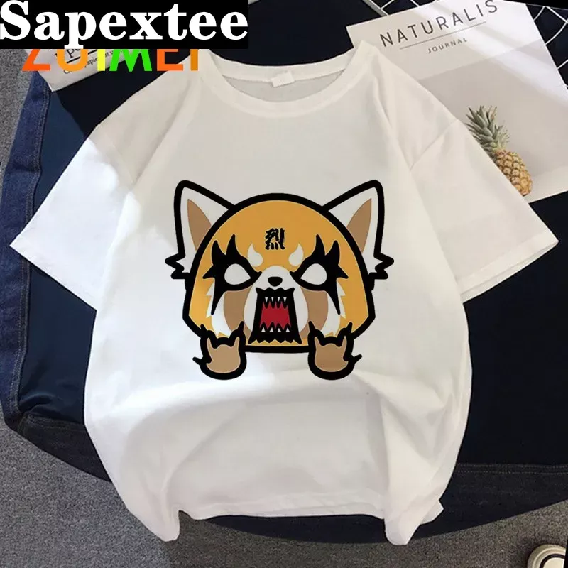 Women Anime Japanese Aggretsuk - Tie Dye Shirt Vintage recension och pris