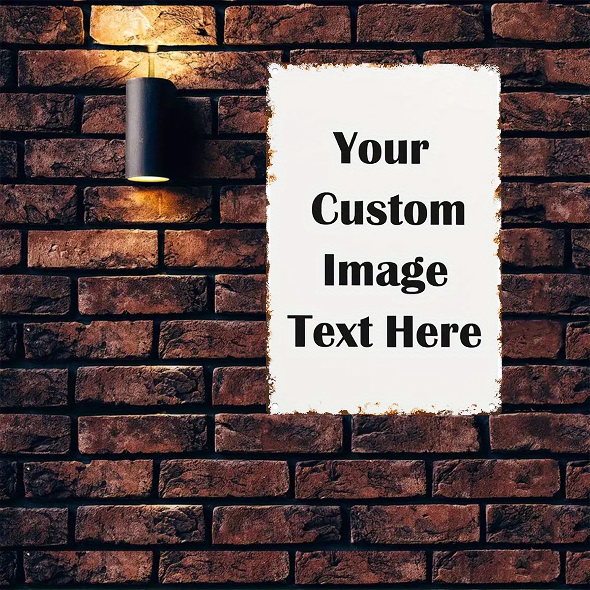 Custom Image/Text Metal Tin Si - Vintage Fashion Plates recension och pris