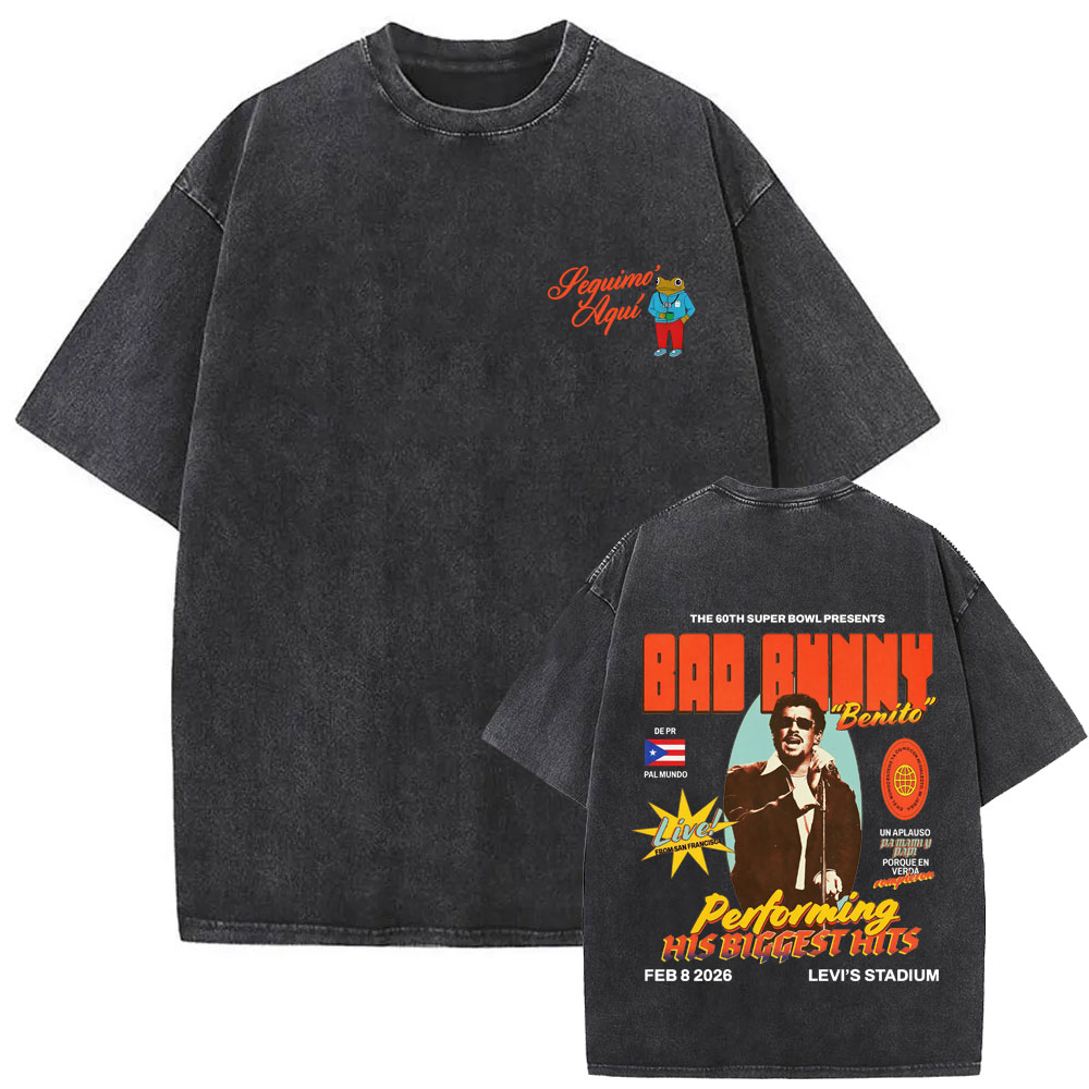 Washed Vintage Rapper Bad Bunn - Vintage Fashion World recension och pris