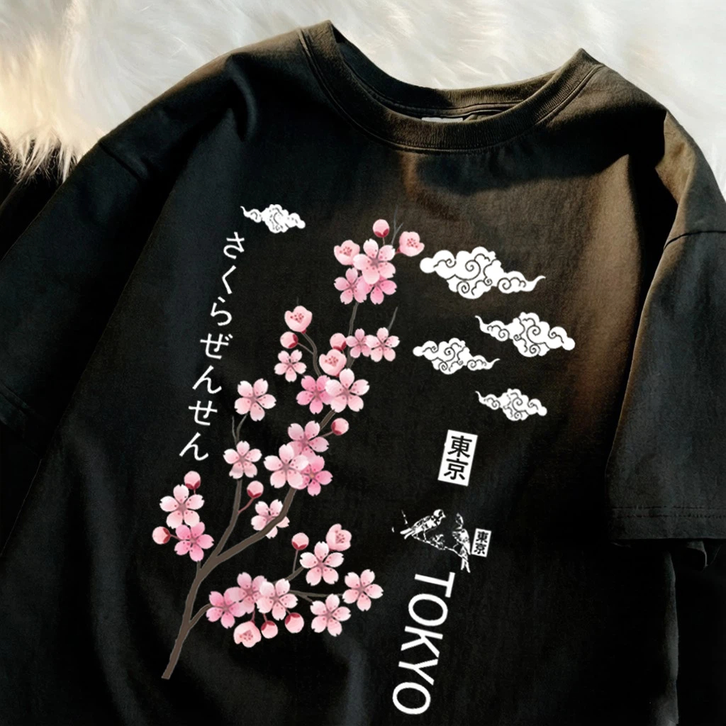 Tokyo Print T-Shirt for Women  - Vintage Fashion Tokyo recension och pris