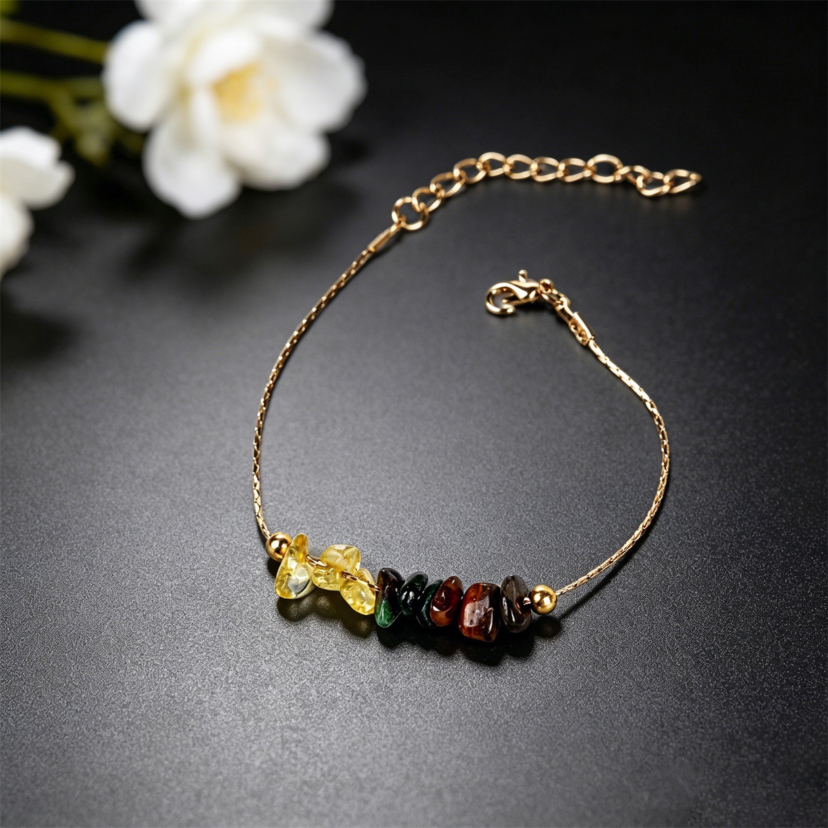 1pc Mixed Tiger Eye Fashion Br - Vintage Fashion Build recension och pris