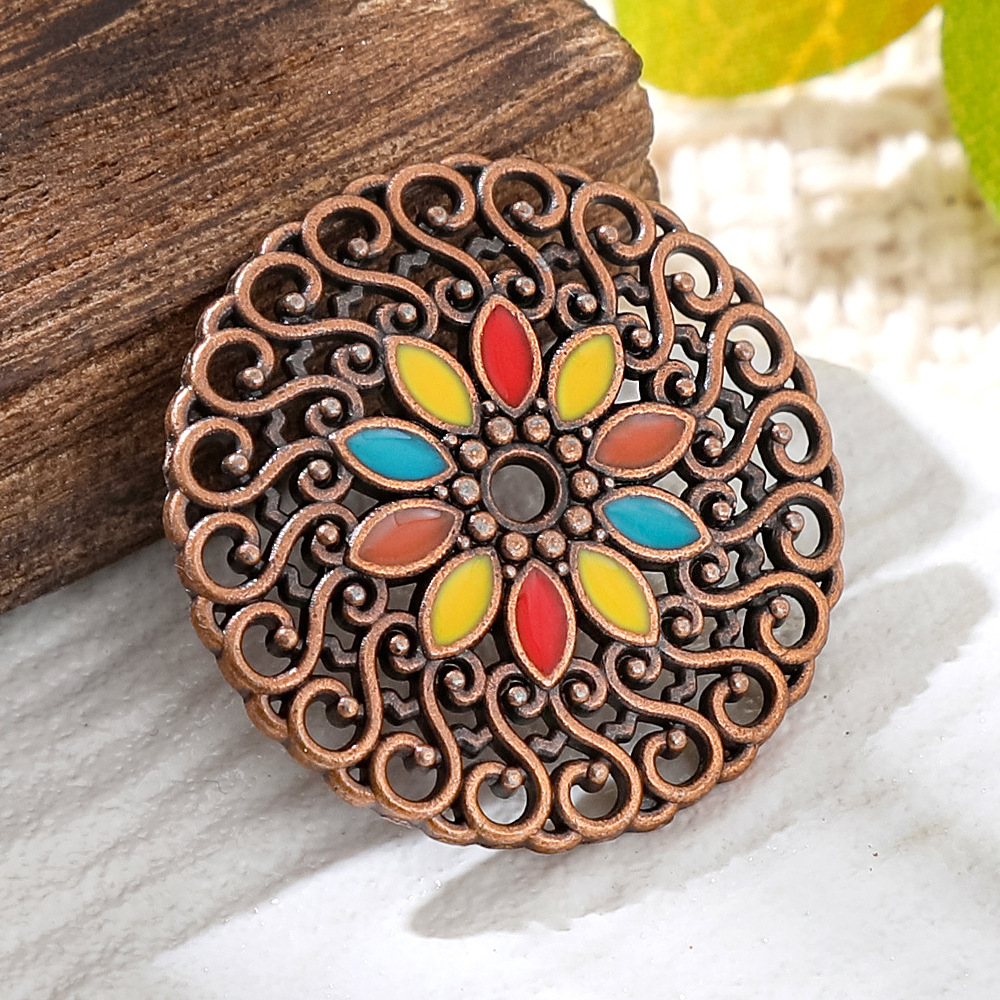 Vintage Copper Bronze Bohemia  - Vintage Fashion Earrings recension och pris