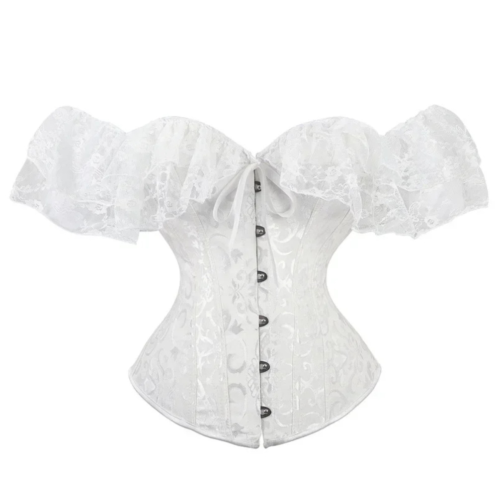 Fashion Lace Short Sleeves Ove - Vintage Victorian Fashion recension och pris